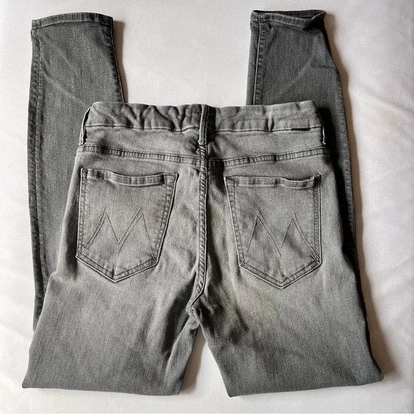 MOTHER | The Pixie - Supermoon - Grey Cropped Skinny Jeans Women’s Size 30 - Picture 5 of 9